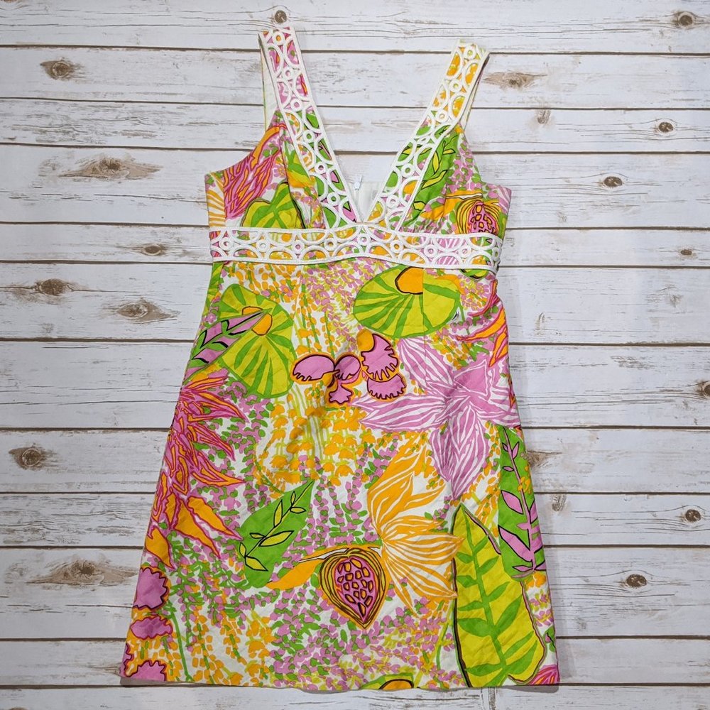 Trina Turk Bright Tropical Summer Dress